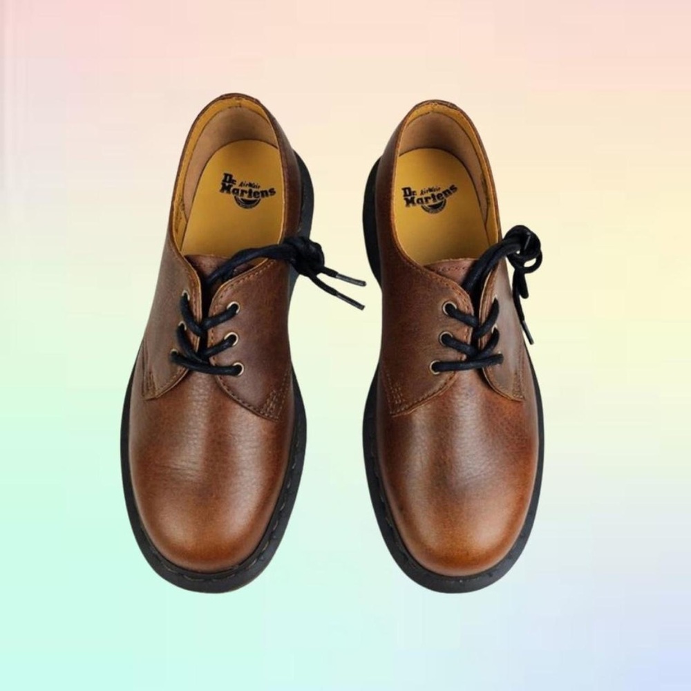 SOLD! Dr. Martens 1461 Tan Harvest Core Leather Shoe